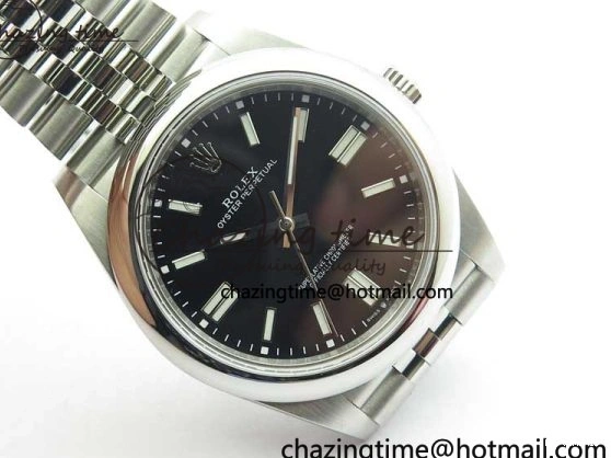 1228 Oyster Perpetual 41mm 124300 BP Maker Best Edition Black Dial on SS Jubilee Bracelet A Reliable 2644